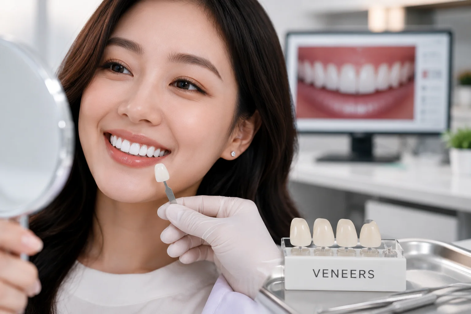 ทำวีเนียร์ (Veneers) เปลี่ยนรอยยิ้มใหม่ให้สวยเป๊ะระดับดารา