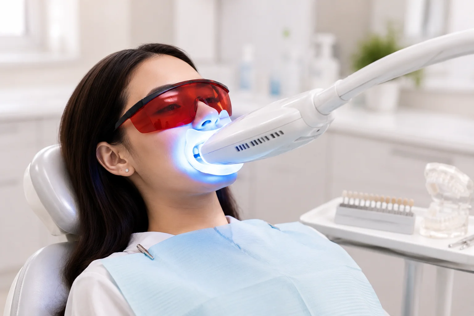 การฟอกสีฟัน (Teeth Whitening) เผยรอยยิ้มฟันขาวกระจ่างใสอย่างปลอดภัย