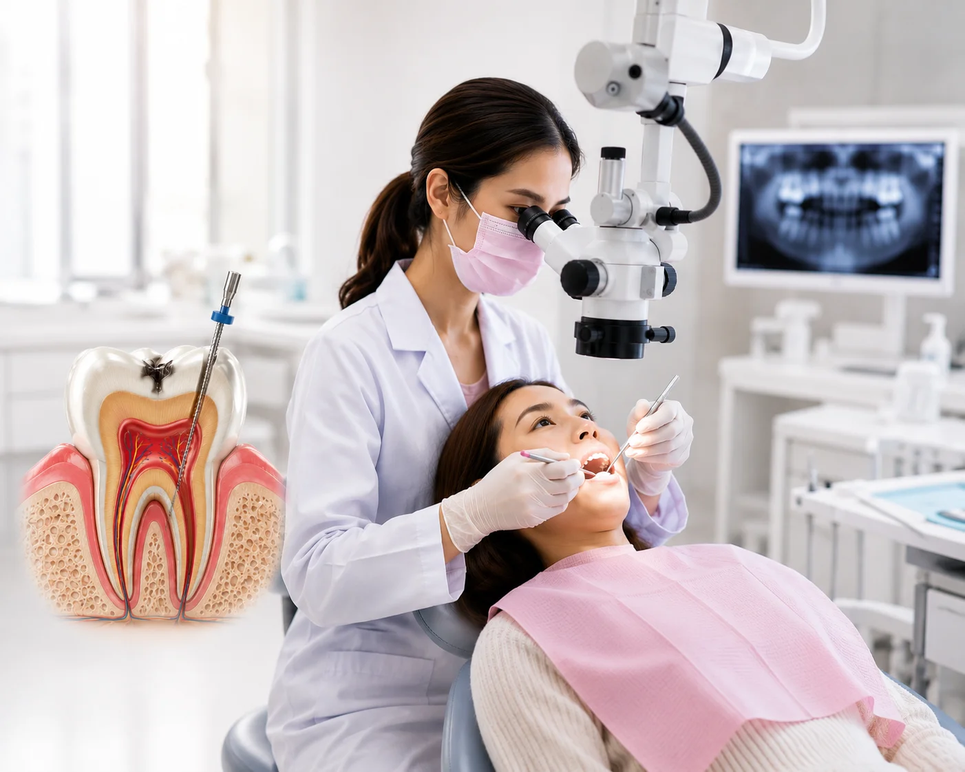 รักษารากฟัน (Root Canal Therapy) กู้ชีพฟันแท้ไว้ไม่ต้องถอนทิ้ง