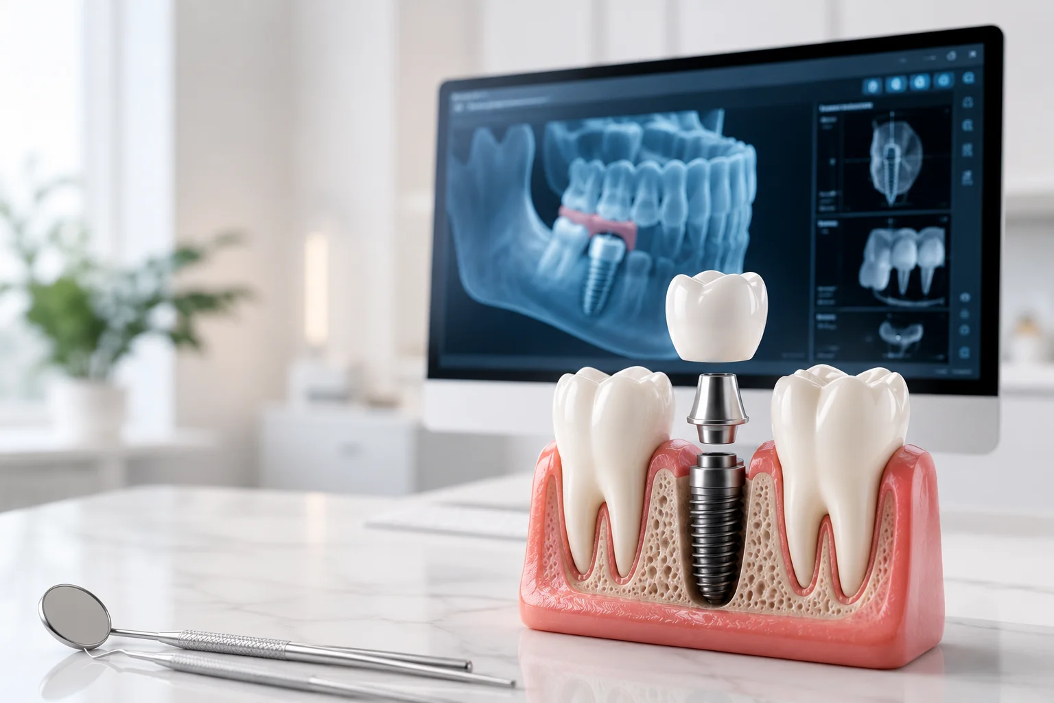 รากฟันเทียม (Dental Implants) นวัตกรรมทดแทนฟันแท้ที่ธรรมชาติที่สุด